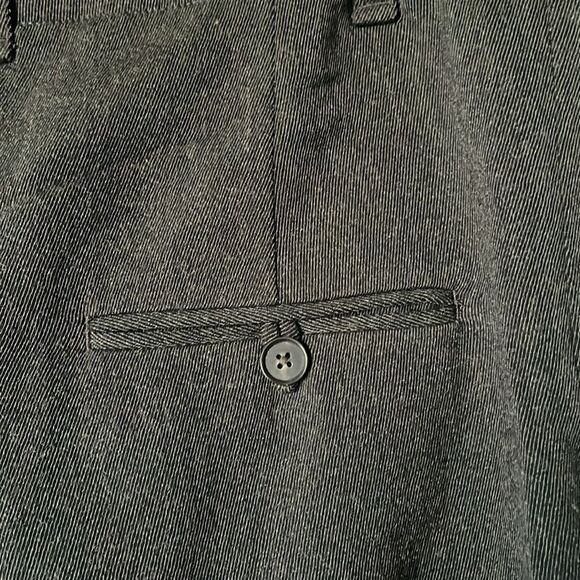 Vince Dark Grey High Rise Wool Blend Trousers Sz 10 - Picture 5 of 10